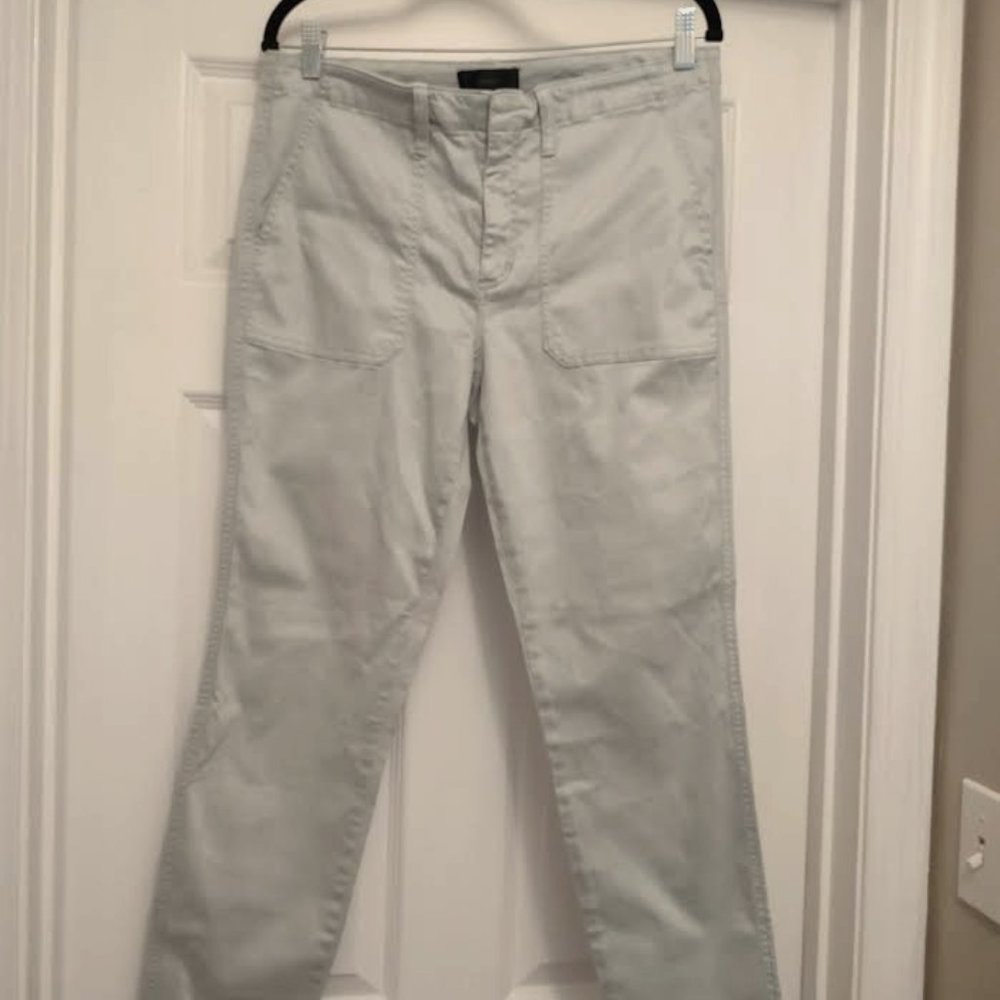 J Crew Skinny Cargo Pale Green 31